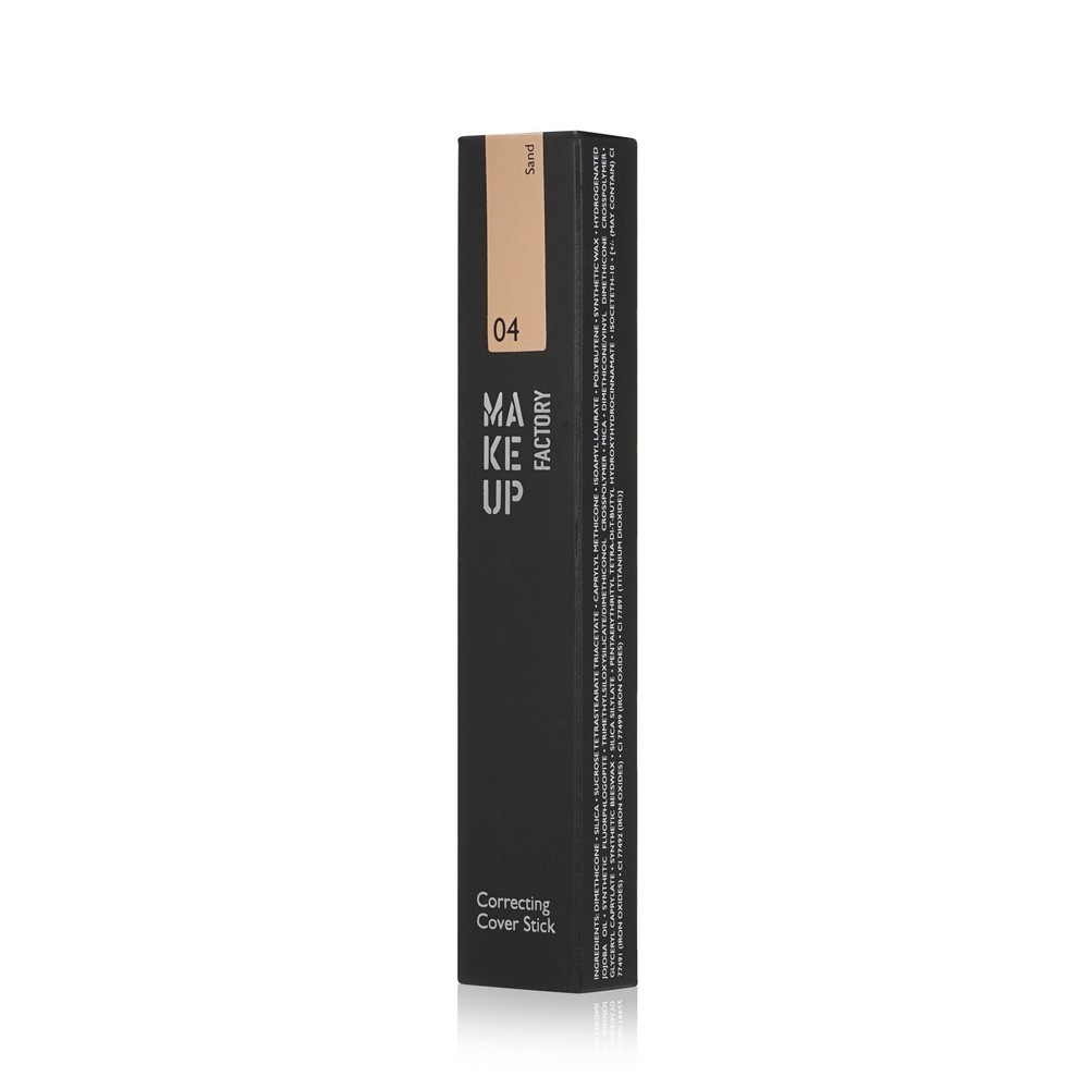 Карандаш - корректор для лица Make Up Factory Correcting Cover Stick 04 Sand 1,4г. Фото 3.