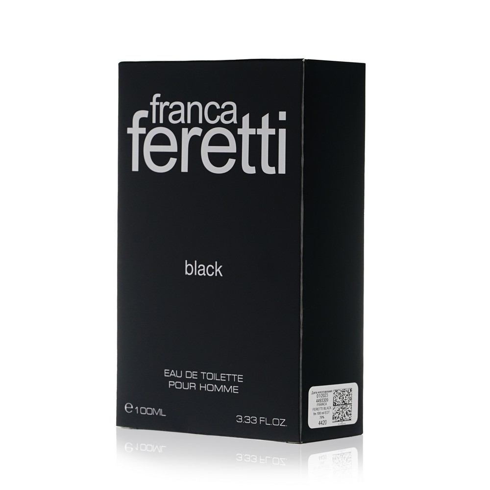 Мужская туалетная вода Brocard " Franca Feretti Black " 100мл. Фото 3.