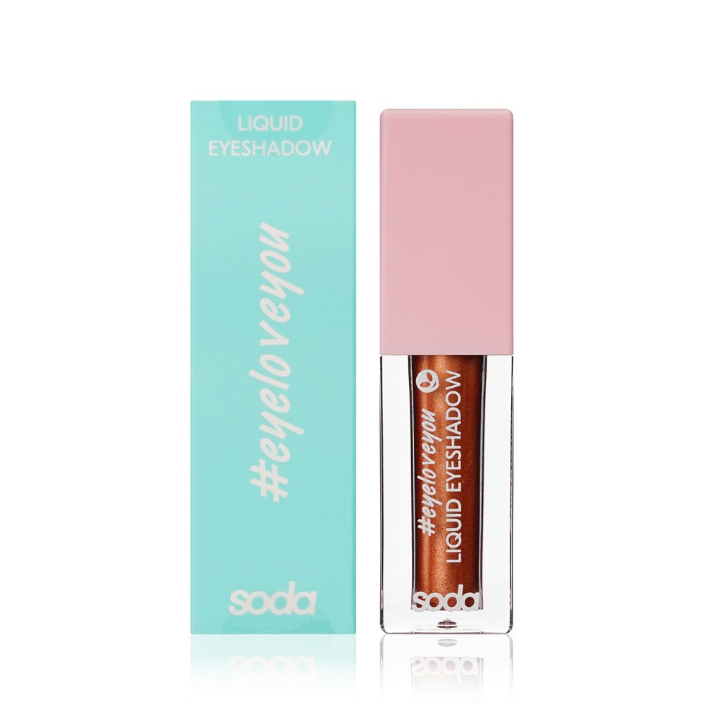 Жидкие тени для век Soda Liquid Eyeshadow #eyeloveyou 005 , 4мл. Фото 1.