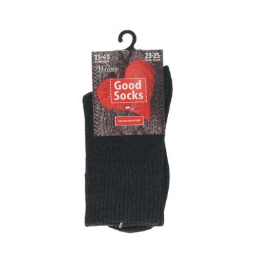 Женские махровые носки Good Socks Winter Серый р.35-40.