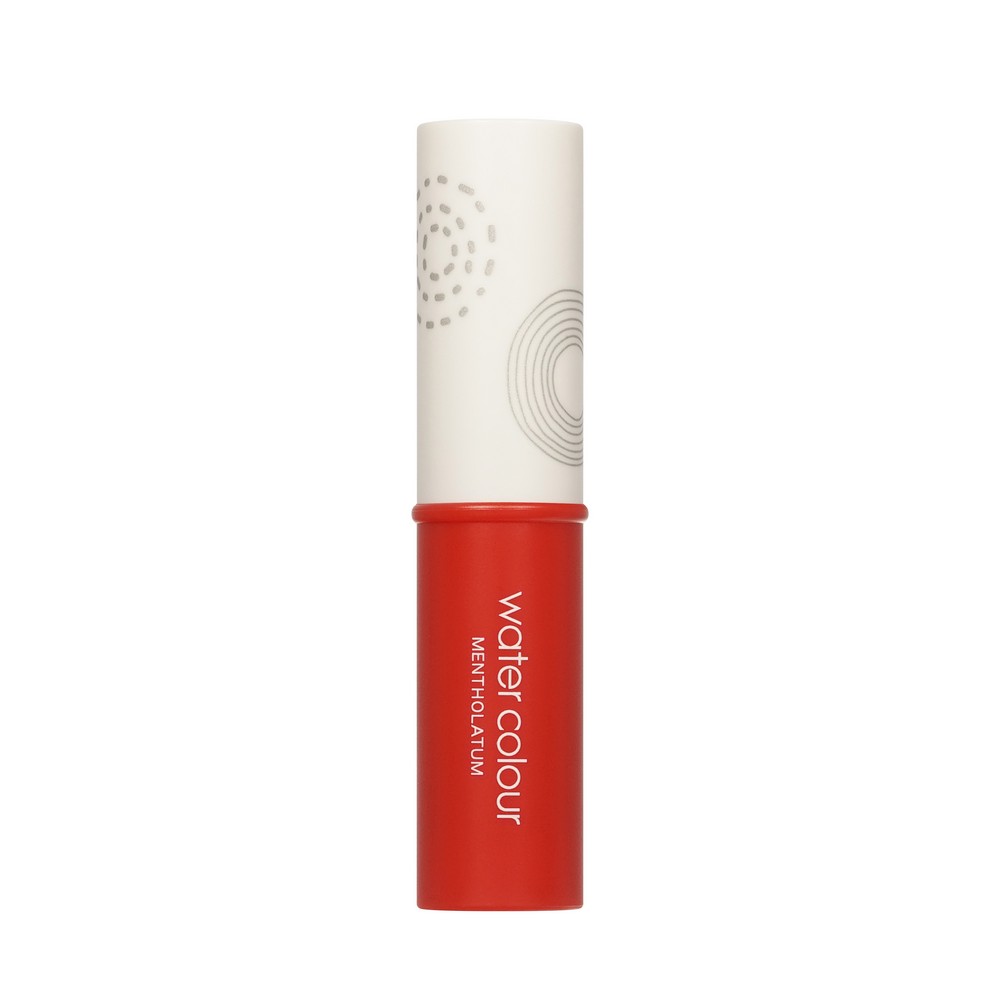 Бальзам для губ Mentholatum Water Colour с красным оттенком 3г. Фото 2.