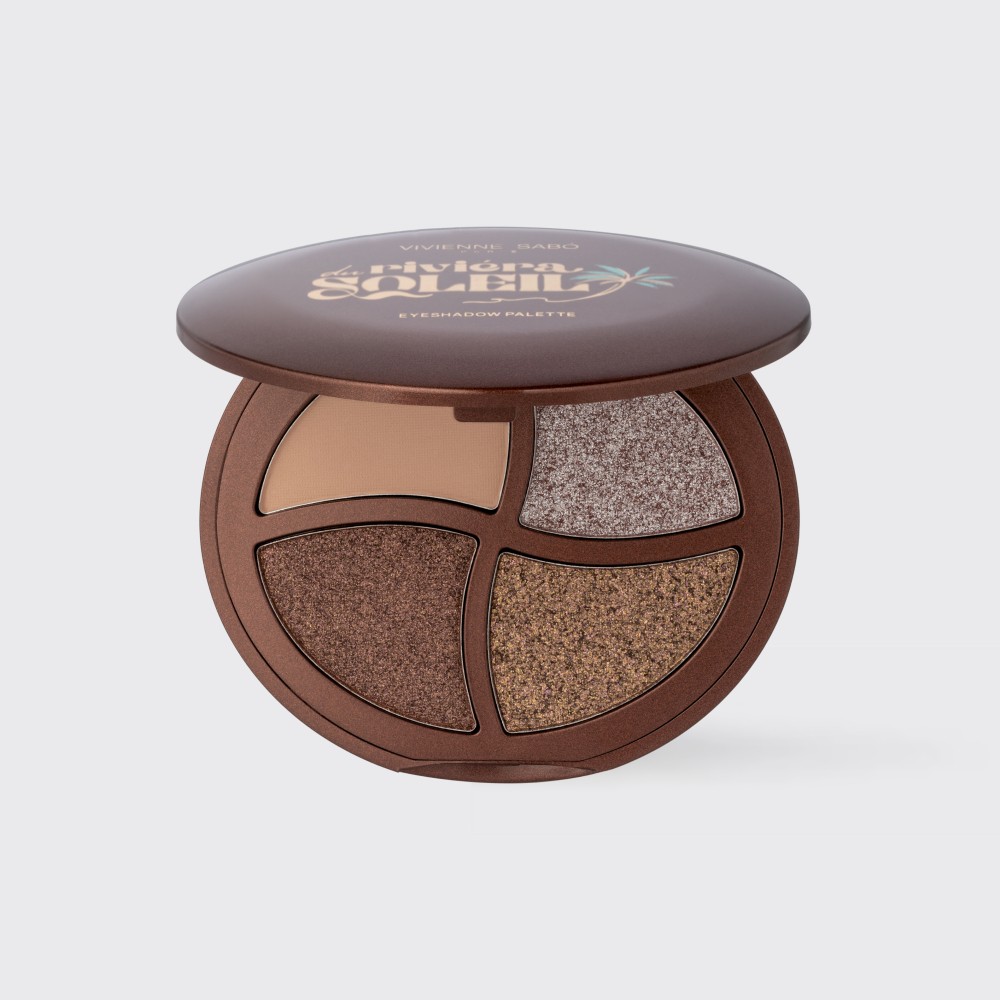 Палетка теней для век Vivienne Sabo Riviera du Soleil 01 6,4г. Фото 11.