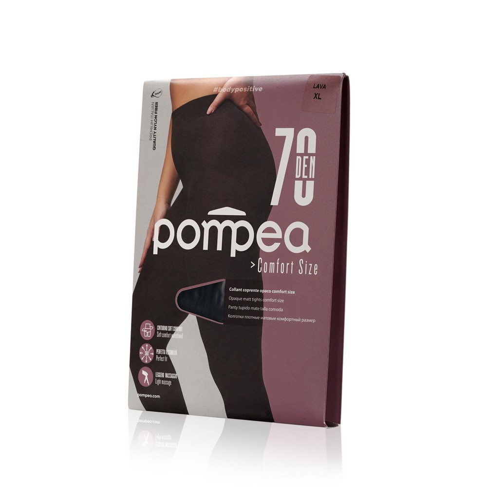 Женские колготки Pompea Comfort Size 70den , Lava , 5 размер