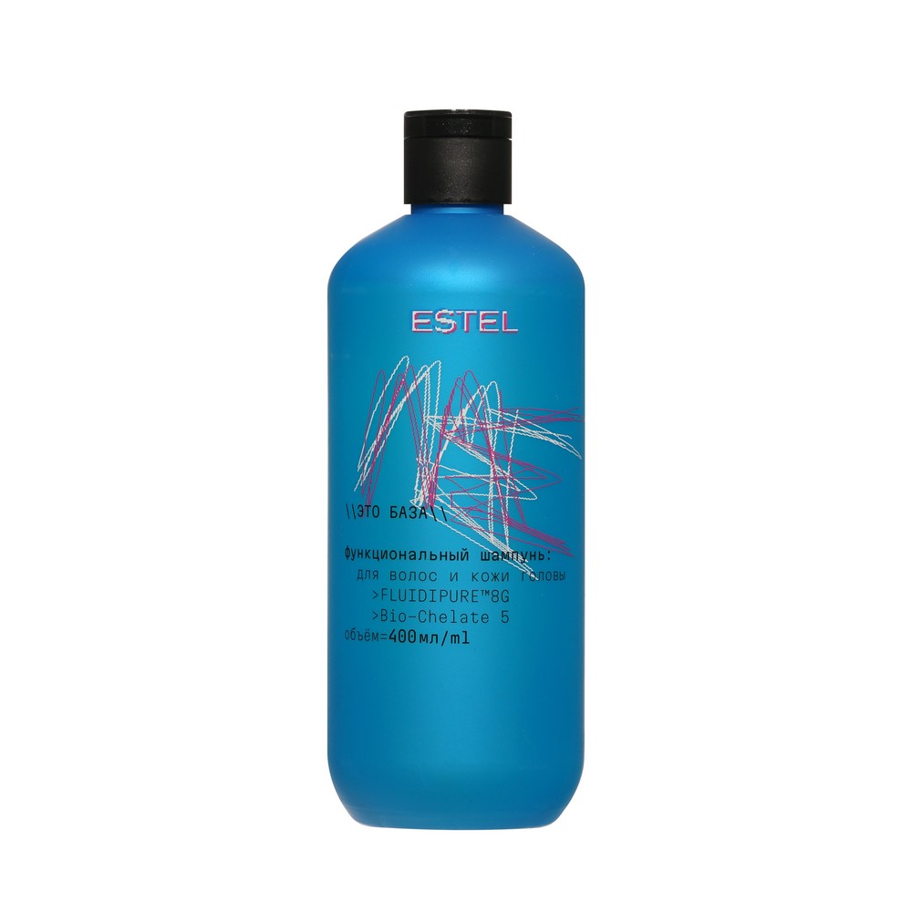 Функциональный шампунь для кожи головы и волос Estel Me \\Это база\\ 400мл. Фото 1.