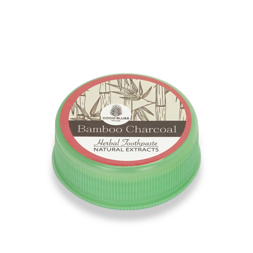 Травяная зубная паста Coco Blues " Bamboo Charcoal " 30г Вид№5