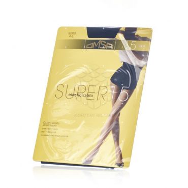 Женские колготки Omsa Super 15den Nero 4 размер.