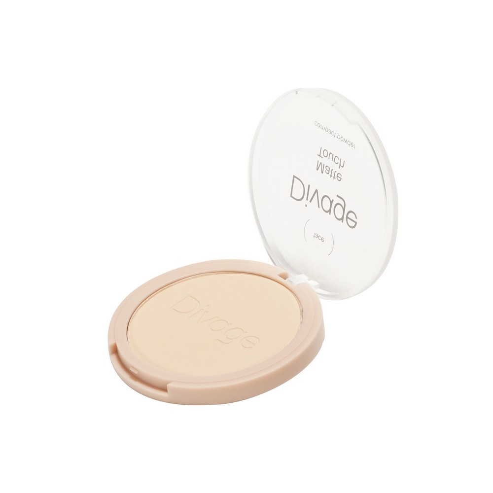 Пудра для лица Divage Matte Touch 02 10г. Фото 5.