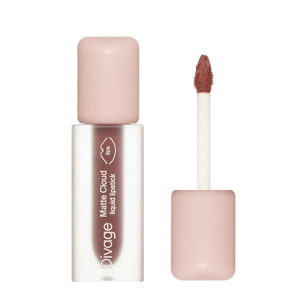Жидкая матовая помада для губ Divage Matte Cloud Liquid lipstick 04 2,8мл. Фото 1.