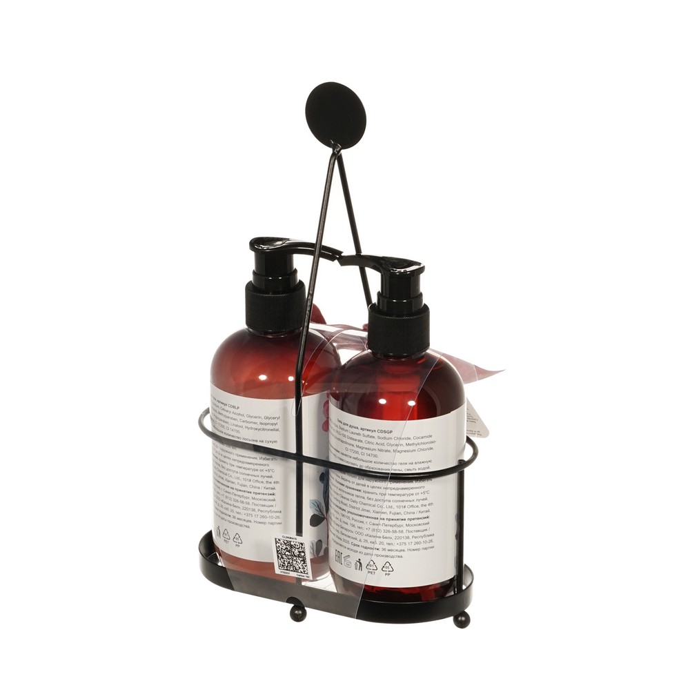 Женский подарочный набор Luxury ( гель для душа 250мл + лосьон для тела 250мл ) в ассортименте. Фото 3.