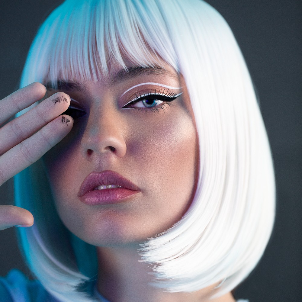 Объёмная тушь для ресниц Luxvisage Elastica Thermo Tubing Черная 8г. Фото 6.