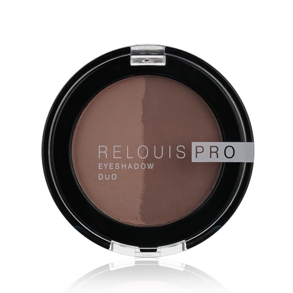 Двойные тени для век Relouis PRO Eyeshadow Duo 101 , 3г. Фото 1.