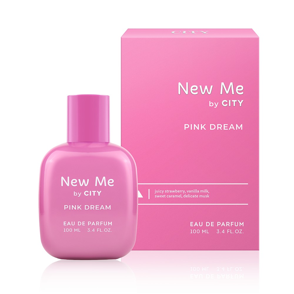 Женская парфюмерная вода City New Me " Pink Dream " 100мл. Фото 1.
