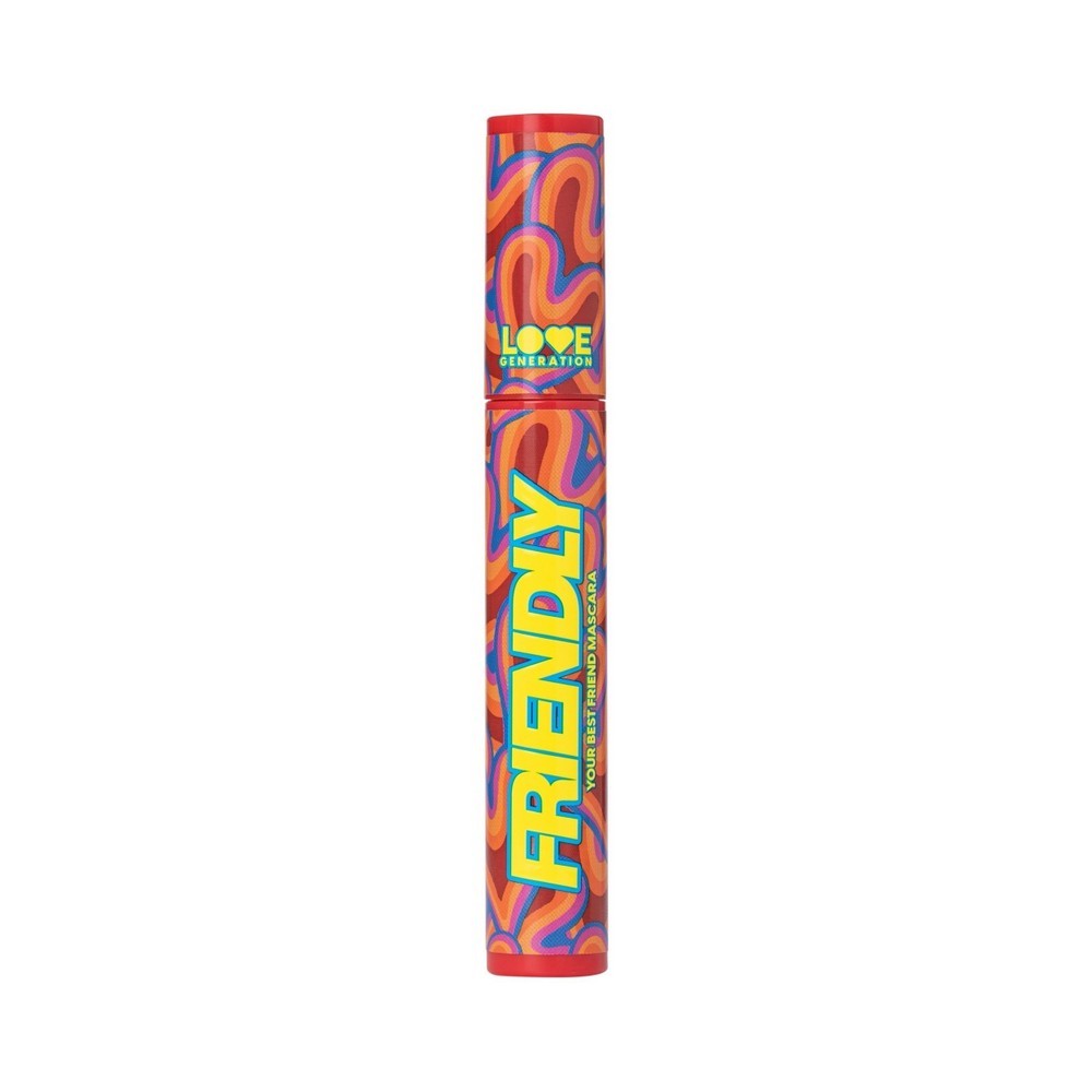 Тушь для ресниц удлиняющая и подкручивающая Love Generation Your Best Friend Mascara Friendly 01 9мл. Фото 2.