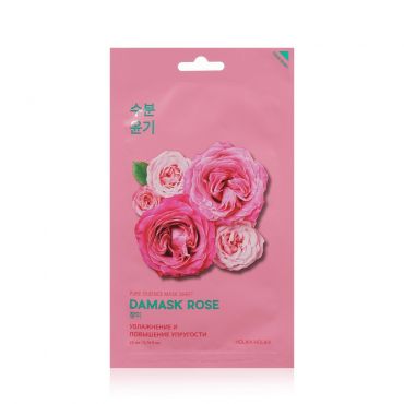 Тканевая маска Holika Holika для лица " Pure Essence Mask Sheet Damask Rose " увлажняющая 23мл.