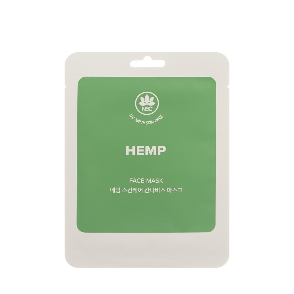 Маска для лица с маслом семян конопли NSC Hemp 22г. Фото 1.