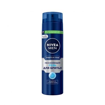 Увлажняющий гель для бритья NIVEA Men " Защита и уход " 200мл.