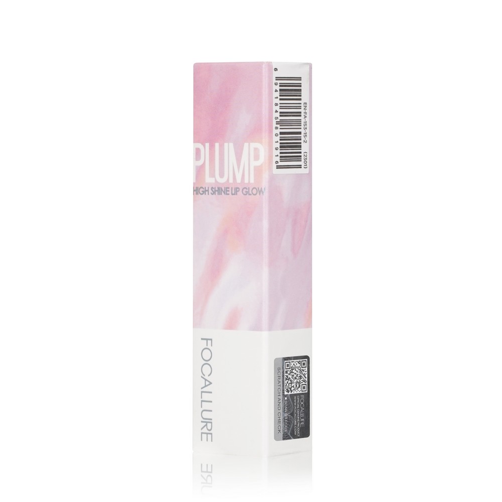 Блеск для губ Focallure Plump High Shine Lip Glow 15 2,5г. Фото 3.