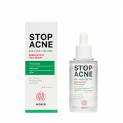 Себорегулирующая сыворотка для лица Hiskin Stop Acne AHA + BHA + Tea tree 50мл.