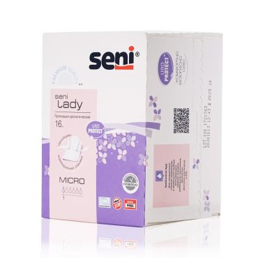 Ежедневные урологические прокладки Seni Lady micro 16шт.