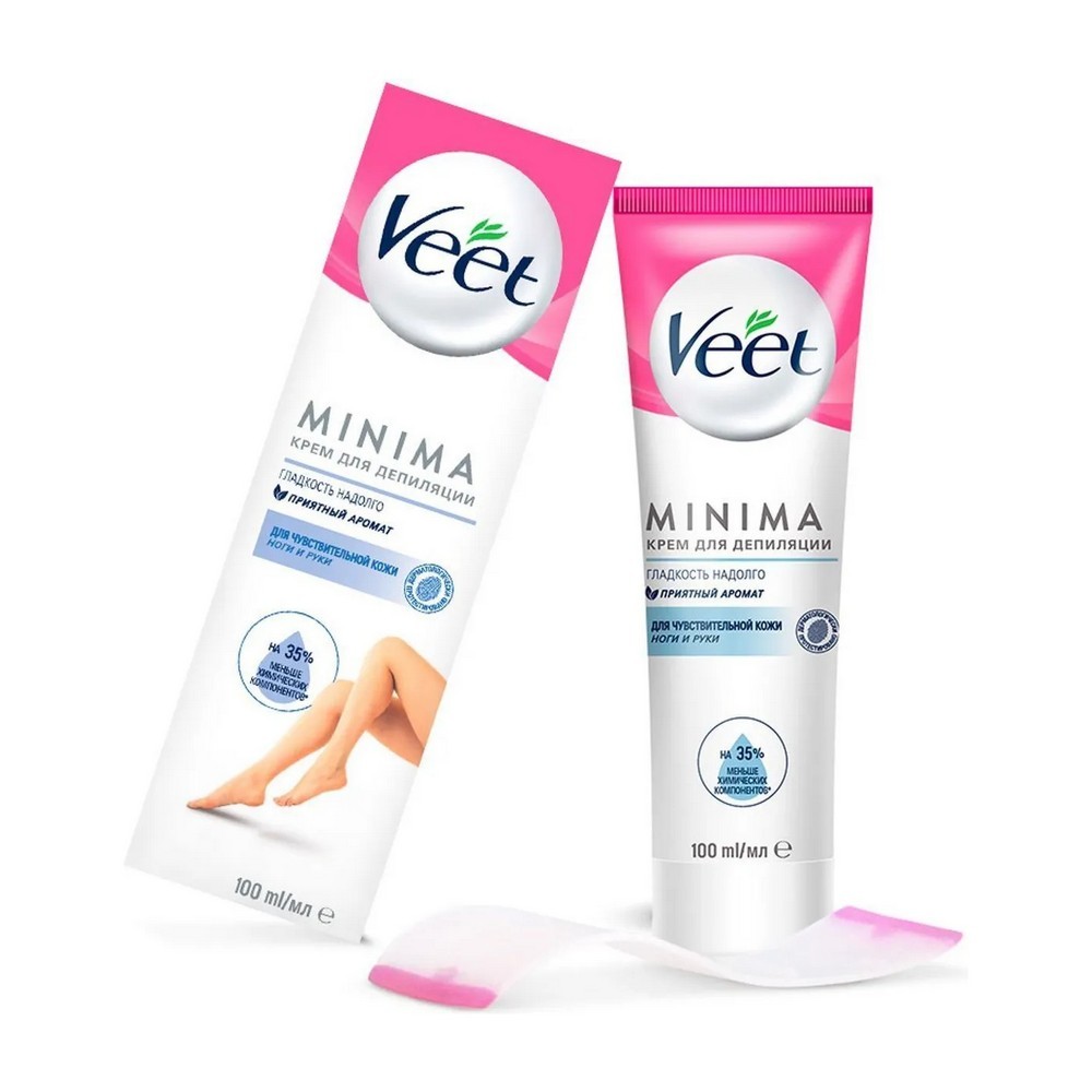 Крем для депиляции Veet для чувствительной кожи 100мл. Фото 6.