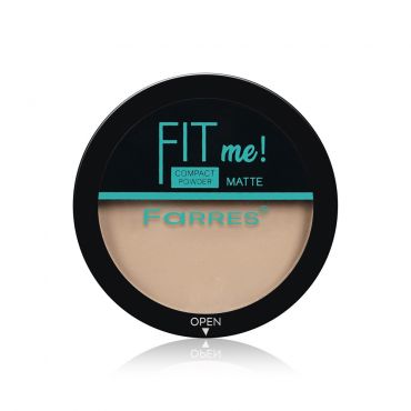 Матирующая пудра для лица Farres Fit me! Слоновая кость 10г.