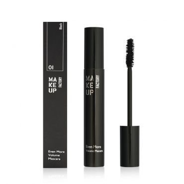 Тушь для ресниц Make Up Factory Even More volume mascara 01 Черный 15мл.