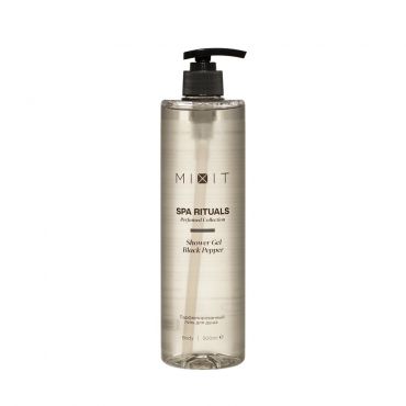 Парфюмированный гель для душа Mixit Spa Rituals Black Pepper 500мл.