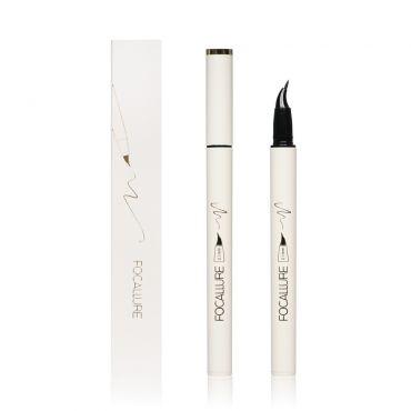 Подводка для век с изогнутым аппликатором Focallure Lasting Waterproof Liquid Eyeliner C01 0,6г.