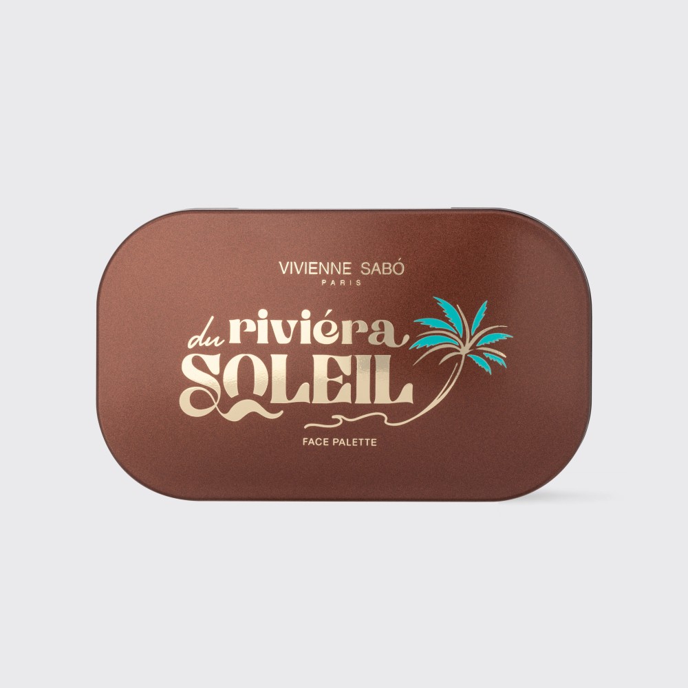 Палетка для контуринга лица Vivienne Sabo Riviera du Soleil 01 5,3г. Фото 5.