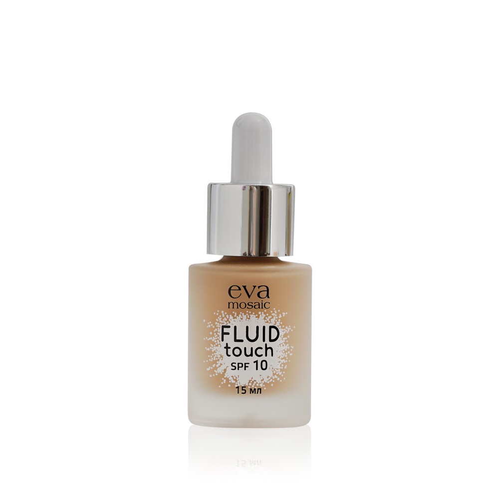 Тональный крем - флюид для лица Eva Mosaic Fluid Touch 05 Натуральный 15мл. Фото 2.