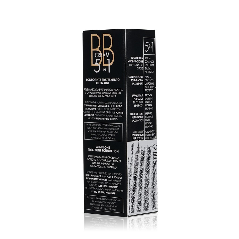 BB крем для лица DEBORAH Milano 5 in 1 Skin Perfector 04 SPF 20 30мл. Фото 4.