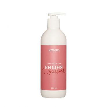 Гель для душа Levrana Natural Special Вишня 500мл.