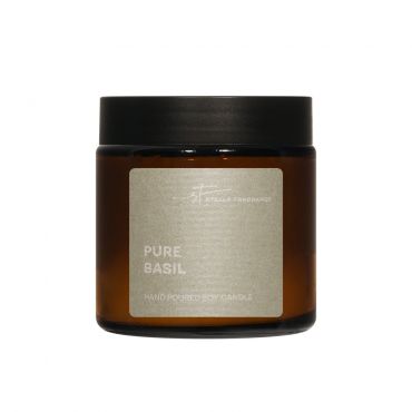 Свеча ароматическая Stella Fragrance Pure basil 90г.