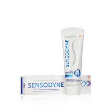 Зубная паста Sensodyne с фтором " Мгновенный эффект " 75мл.