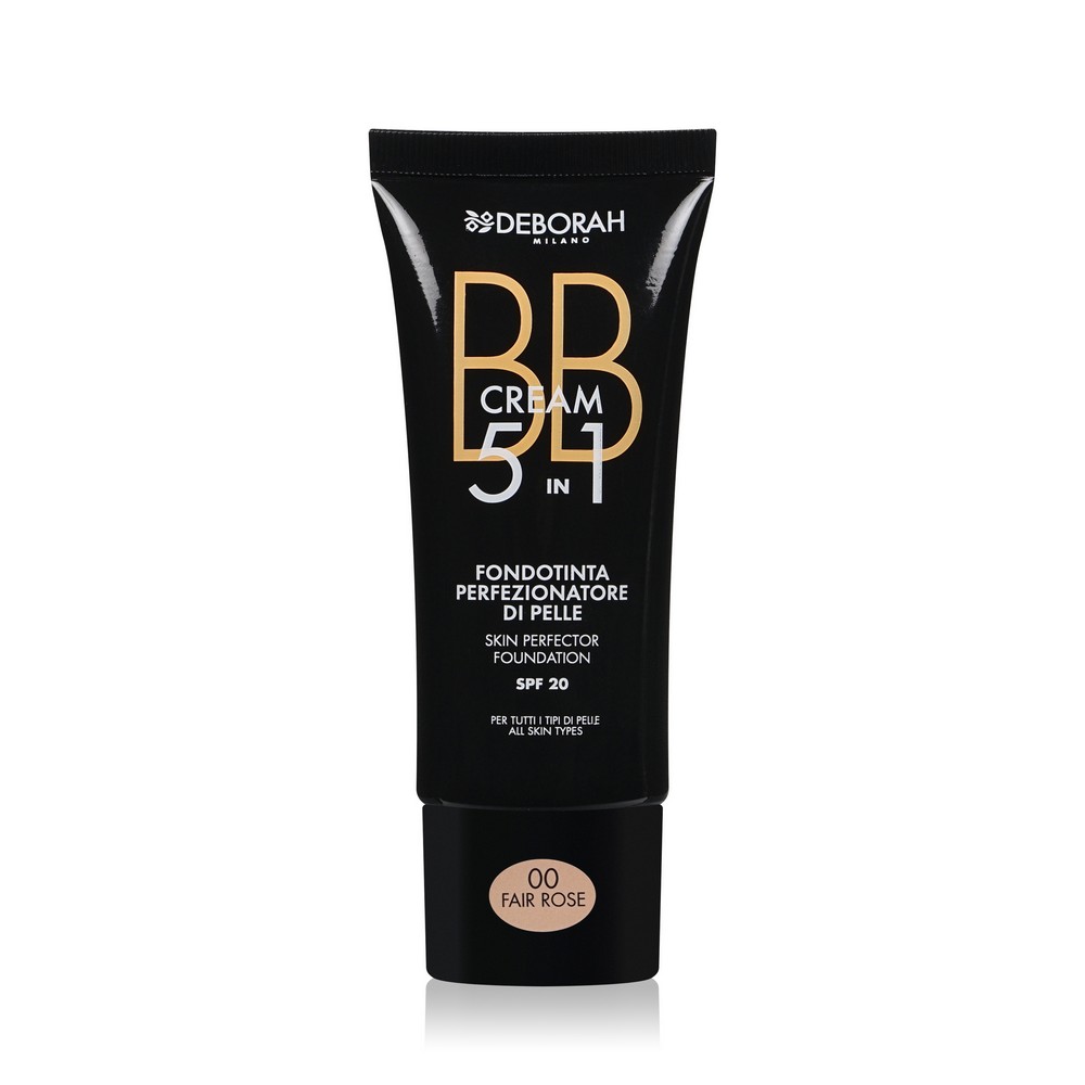 BB крем для лица DEBORAH Milano 5 in 1 Skin Perfector Foundation 00 SPF 20 30мл Вид№5