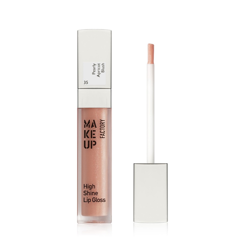 Блеск для губ с эффектом влажных губ Make Up Factory High Shine Lip Gloss 35 6,5мл. Фото 1.