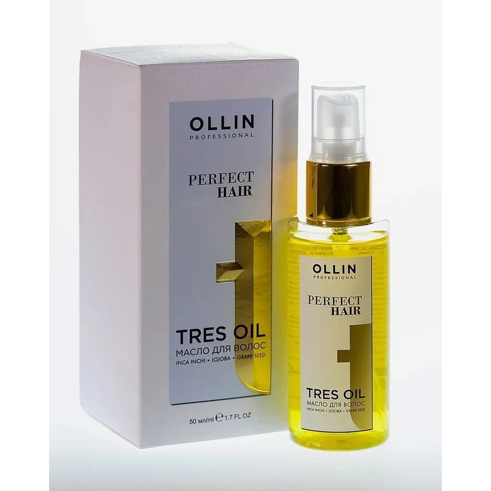 Масло для волос Ollin Professional Perfect Hair " Tres Oil " 50мл. Фото 2.