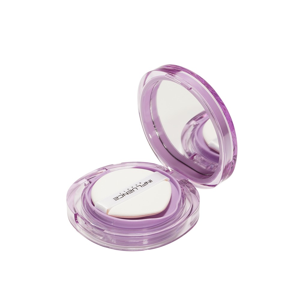 Тональный Кушон для лица Influence Beauty Creatium 01 8г. Фото 7.