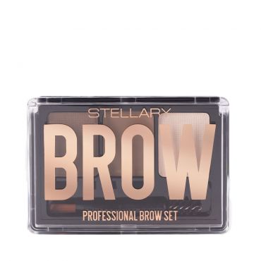 Набор для бровей Stellary Professional Brow Set 01 2,4г.