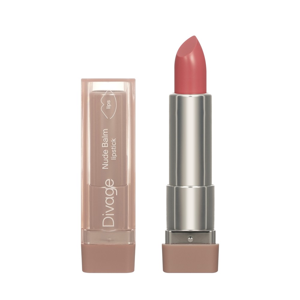 Помада - бальзам для губ Divage Lipstick Nude Balm 01 4г. Фото 1.