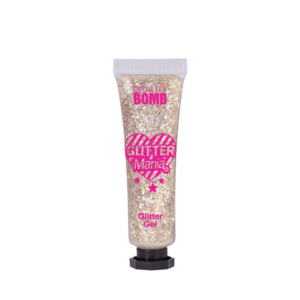 Глиттер гель для лица Beauty Bomb Glitter Mania 03 3г. Фото 1.