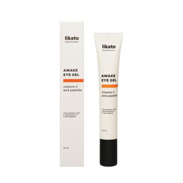 Гель для кожи вокруг глаз с витамином C и пептидами Likato Professional Awake Eye Gel 20мл.