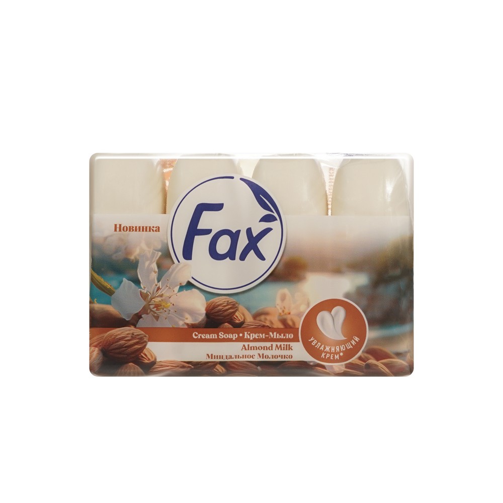Крем - мыло Fax Almond milk 280г. Фото 1.