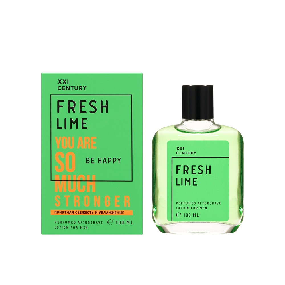 Лосьон после бритья Парфюмерия XXI века Fresh Lime 100мл. Фото 1.