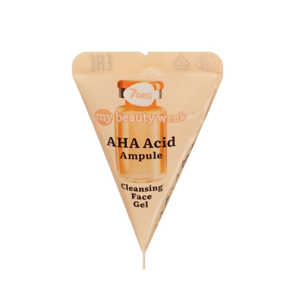 Гель - пилинг для лица 7 days My Beauty Week AHA Acid Ampule 8,5г. Фото 1.