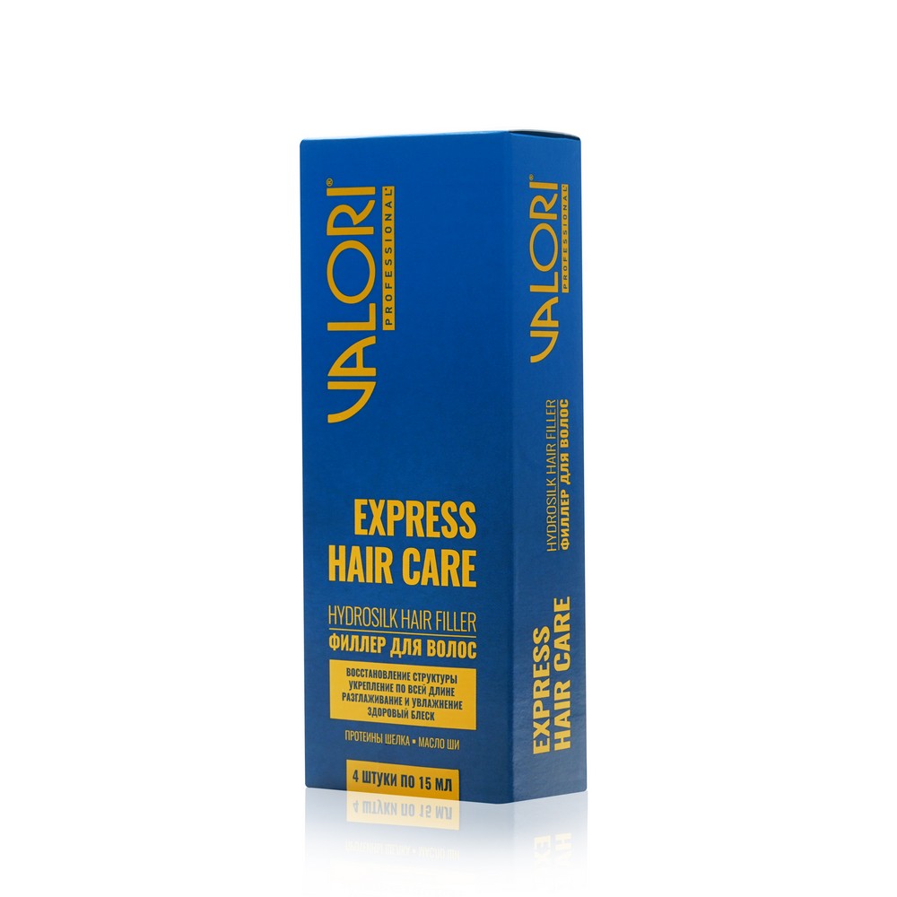 Филлер для волос Valori Professional " Express Hair Care " 4*15мл. Фото 1.