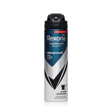 Мужской дезодорант - антиперспирант Rexona Men Невидимый на черном и белом 150мл.