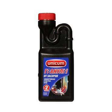 Средство Unicum Tornado гранулированное , для устранения засоров 600г.