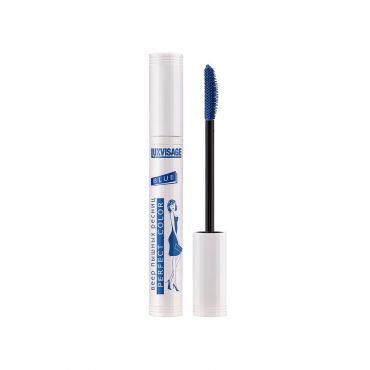 Тушь для ресниц Luxvisage Perfect color " Веер пышных ресниц " , Blue , 8г.