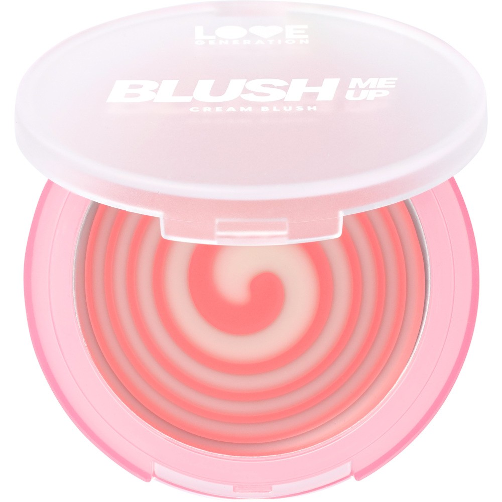 Кремовые румяна для лица Love Generation Blush Me Up 02 2,7г. Фото 10.